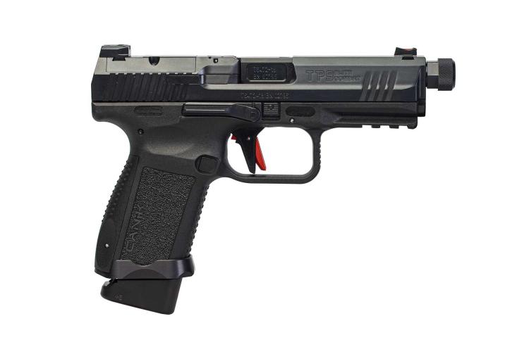 Canik Pistol TP9 Elite Combat Black 9x19 SAO threaded fiber