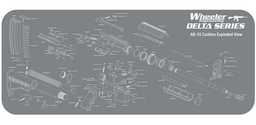 AR-15 Wheeler Delta Unterlagsmatte