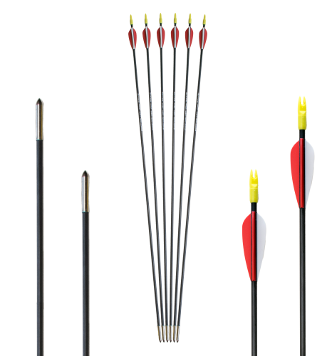 Carbon Pfeile Archery Club 5mm 6Stk.