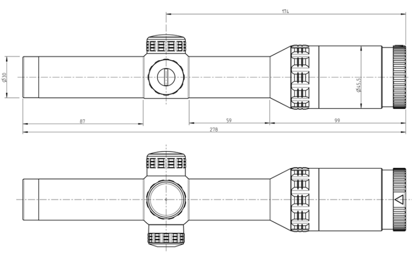 Kahles ZF HELIA 1 5x24iLeuchtabsehen
