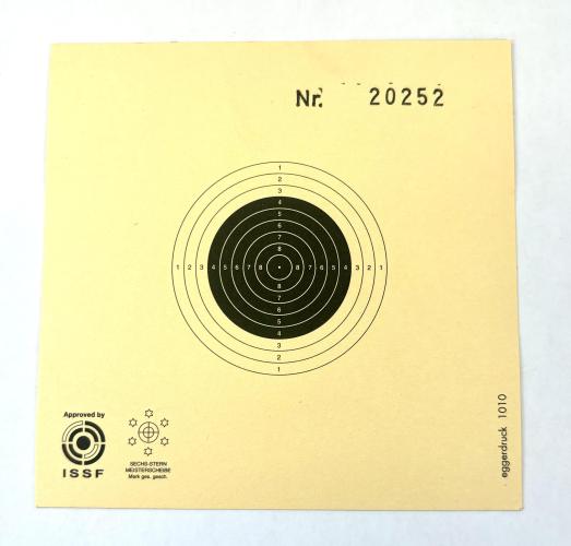 LG  Scheibe 10x10 cm.Nr 250 Stk. schwarz