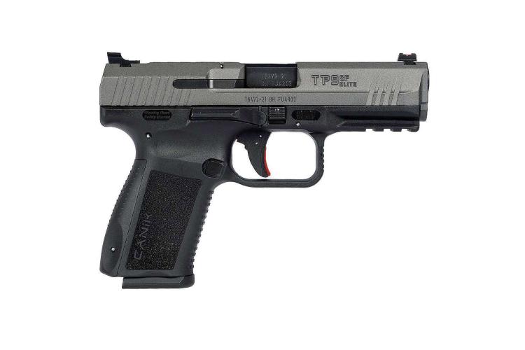 Canik Pistol TP9SF Elite Tungsten Gray 9x19 SAO fib