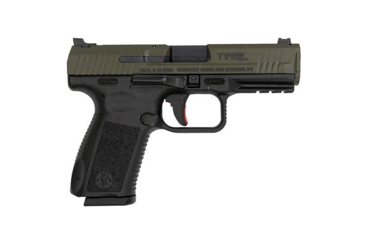 Canik Pistol TP9SF Elite Green Mil Spec. 9x19 SAO fib