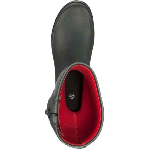 Gummistiefel grün ISO Reißverschluß (39)