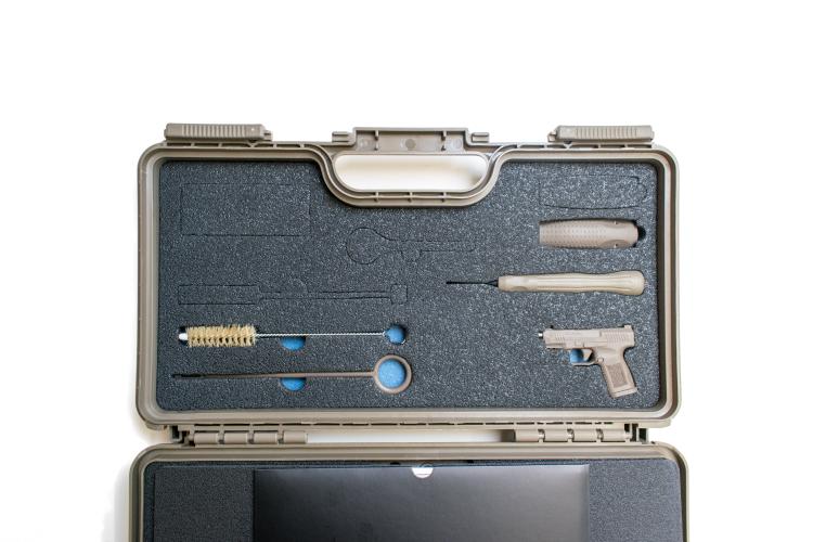 Canik Pistol METE Sft Black 9x19 SAO fiber