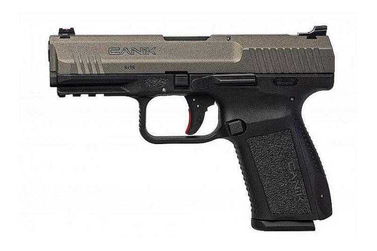 Canik Pistol TP9SF Elite Tungsten Gray 9x19 SAO fib