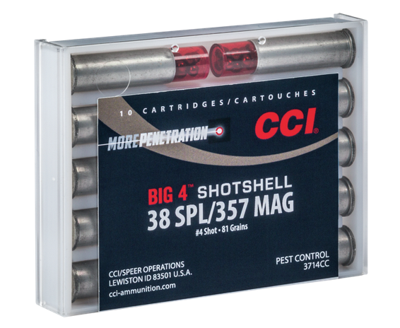 CCI 38SPL/357Mag.Shotshell 84gr 10 Stk.