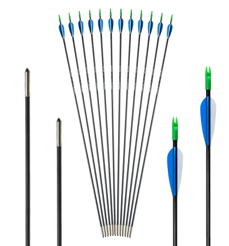 Carbon Pfeile Archery Club 5.5mm 12Stk.