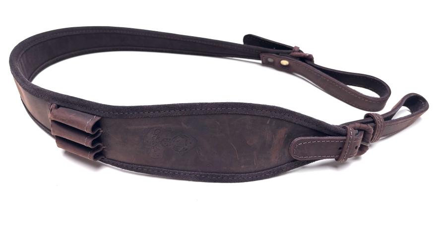 Hirsch Gewehrr.braun breit MuniLasche 3K.