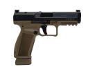 Canik Pistol METE Sft Black 9x19 SAO fiber