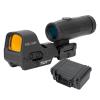 Holosun HS510C Solar Red Circle Dot Sight Combo & HM3X blk