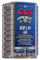 CCI 22LR Uppercut 32gr Plated HP