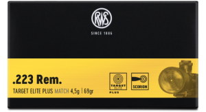 RWS .223Rem Target Elite Plus 69grs 50Stk
