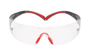 Peltor Brille Secure Fit 400 Klar rot grauer Rahmen