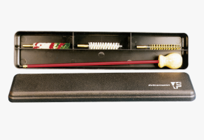 Fritzmann Putzzeug Set für Kurzwaffen, in Kunststoff-Box 9mm