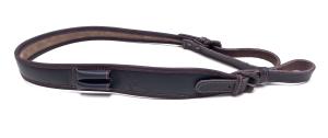 Hirsch Gewehrriemen Leder Luxus breit