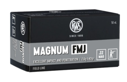 RWS .22WMR FMJ 40grs 50Stk