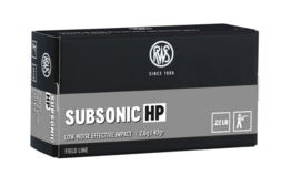 RWS .22LR Subsonic HP 40grs 50Stk